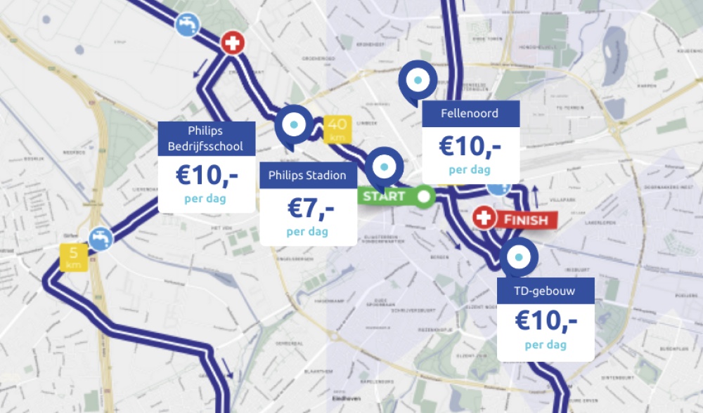 TIP: Goedkoop parkeren Marathon Eindhoven 