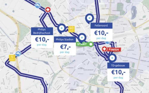 TIP: Goedkoop parkeren Marathon Eindhoven 